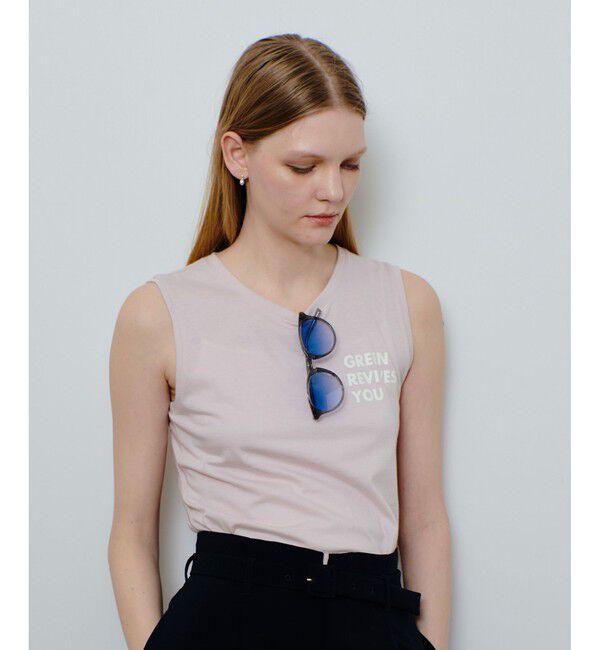 allureville「サイドロゴノースリーブTシャツ」|その他|