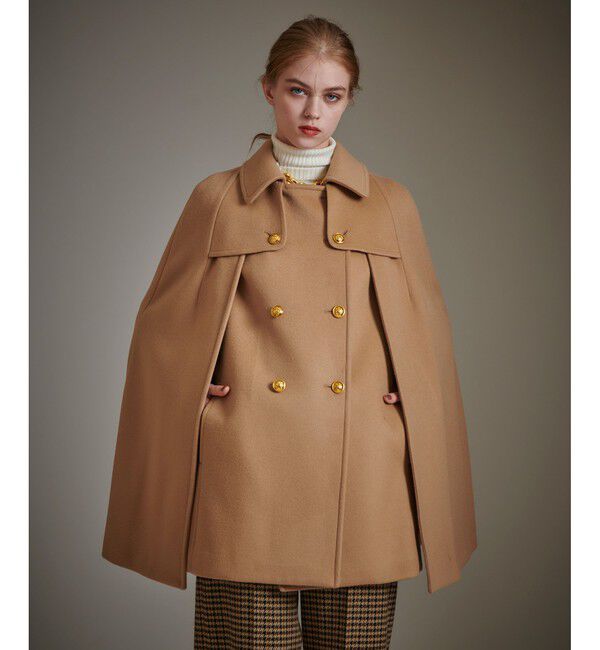 LOULOU WILLOUGHBY「【LOULOU WILLOUGHBY】シャルムビーバーケープコート」|その他|