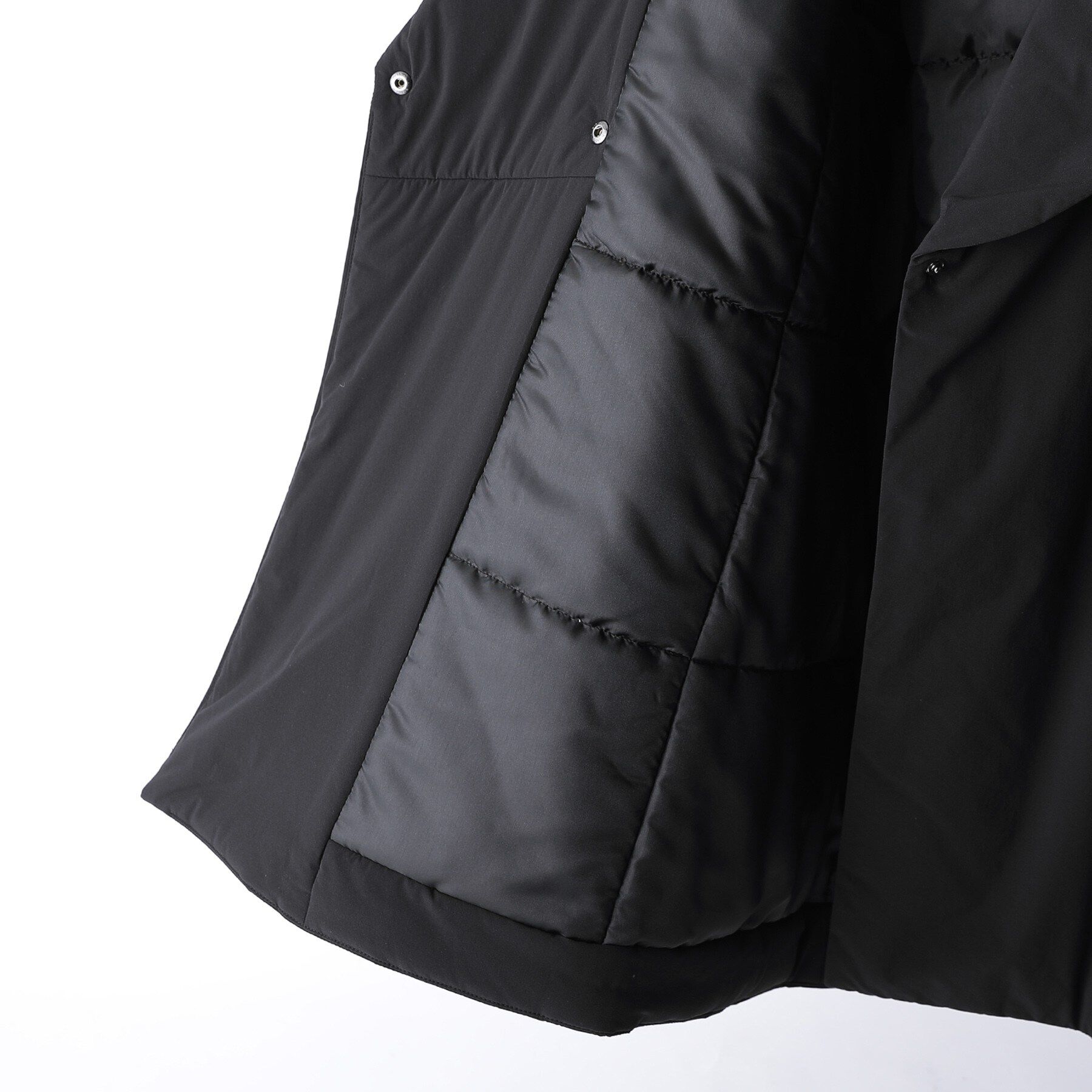 Reflect「【手洗い／撥水／保湿】ショールカラー 中綿入りコート」|チェスターコート|