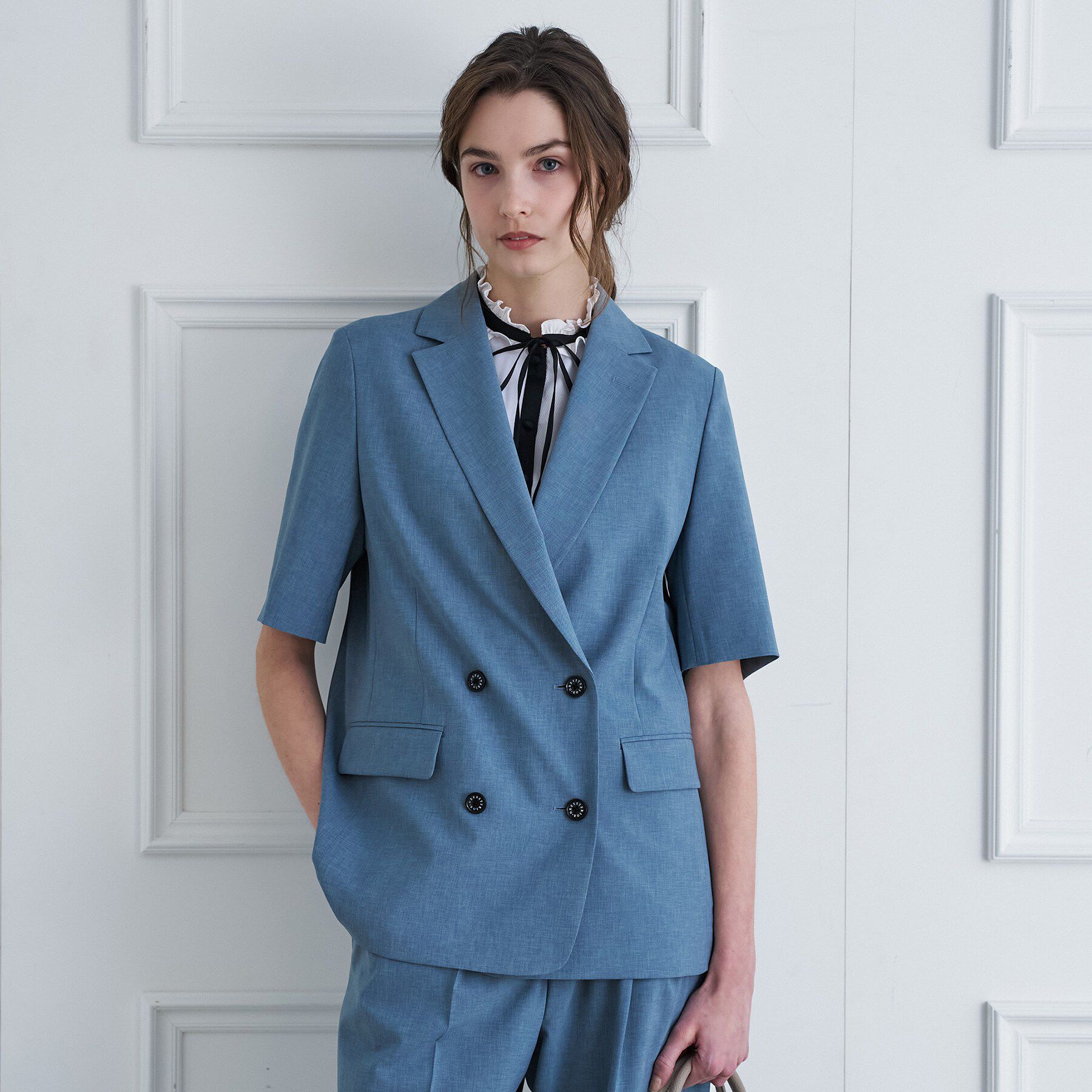 DRESSTERIOR「【otonaMUSE5月号掲載/セットアップ可】ウォッシャブルイージーサマージャケット」|テーラードジャケット|