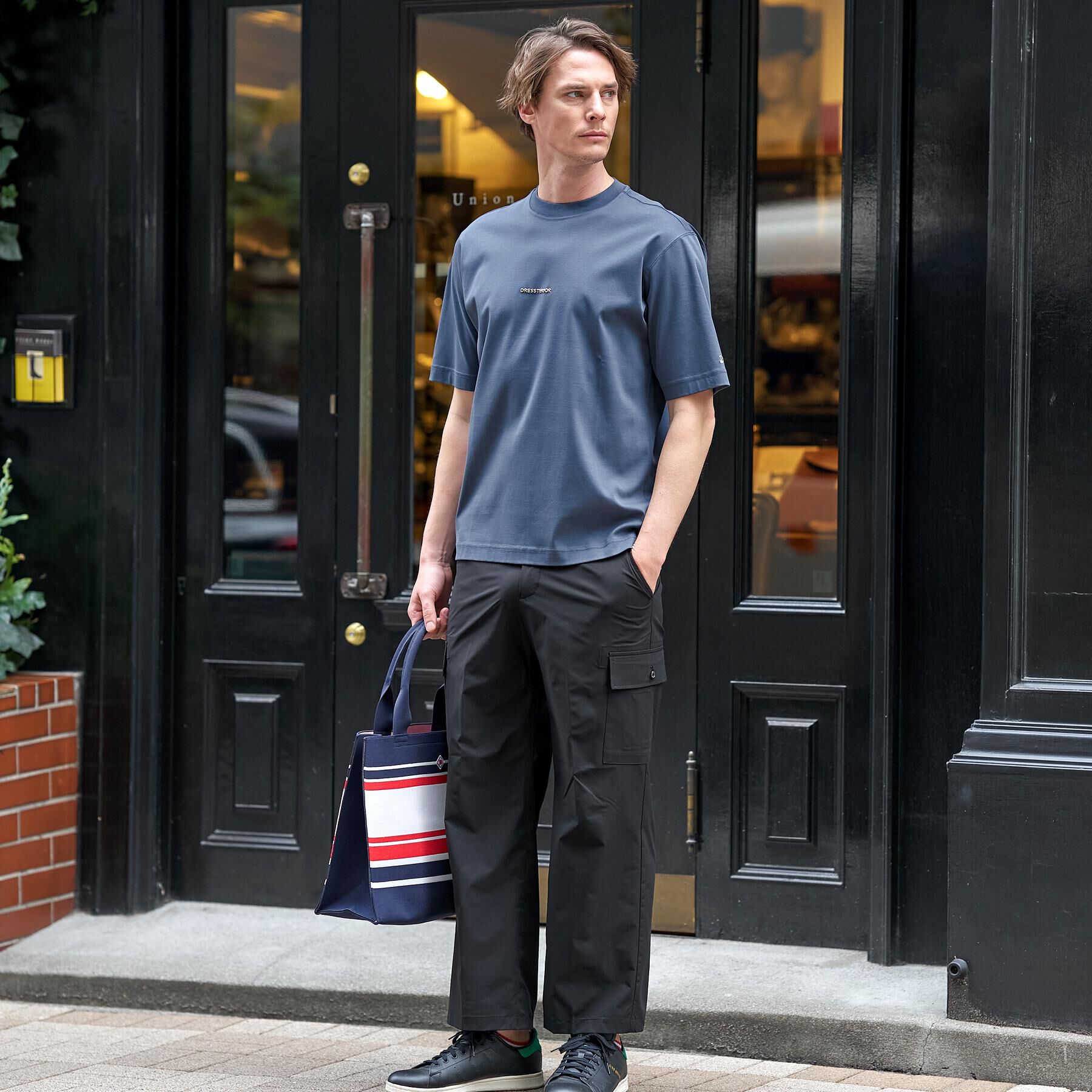 DRESSTERIOR「【接触冷感／抗菌防臭／消臭】ICE CLEAR COTTON NINEストリートTシャツ」|Tシャツ・カットソー|