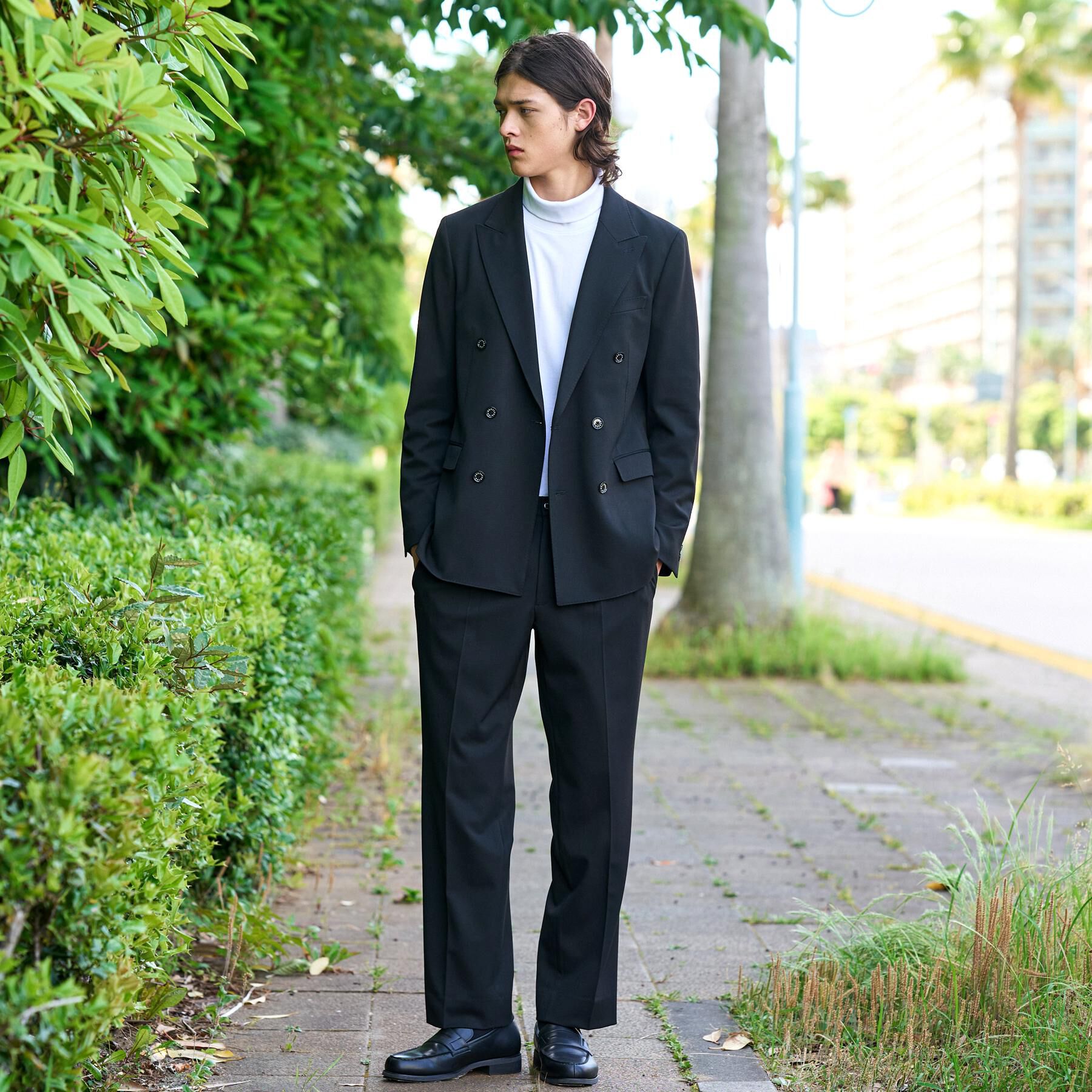 DRESSTERIOR「【温度調節機能/セットアップ可】コンフォータブル テーパードパンツ」|その他|