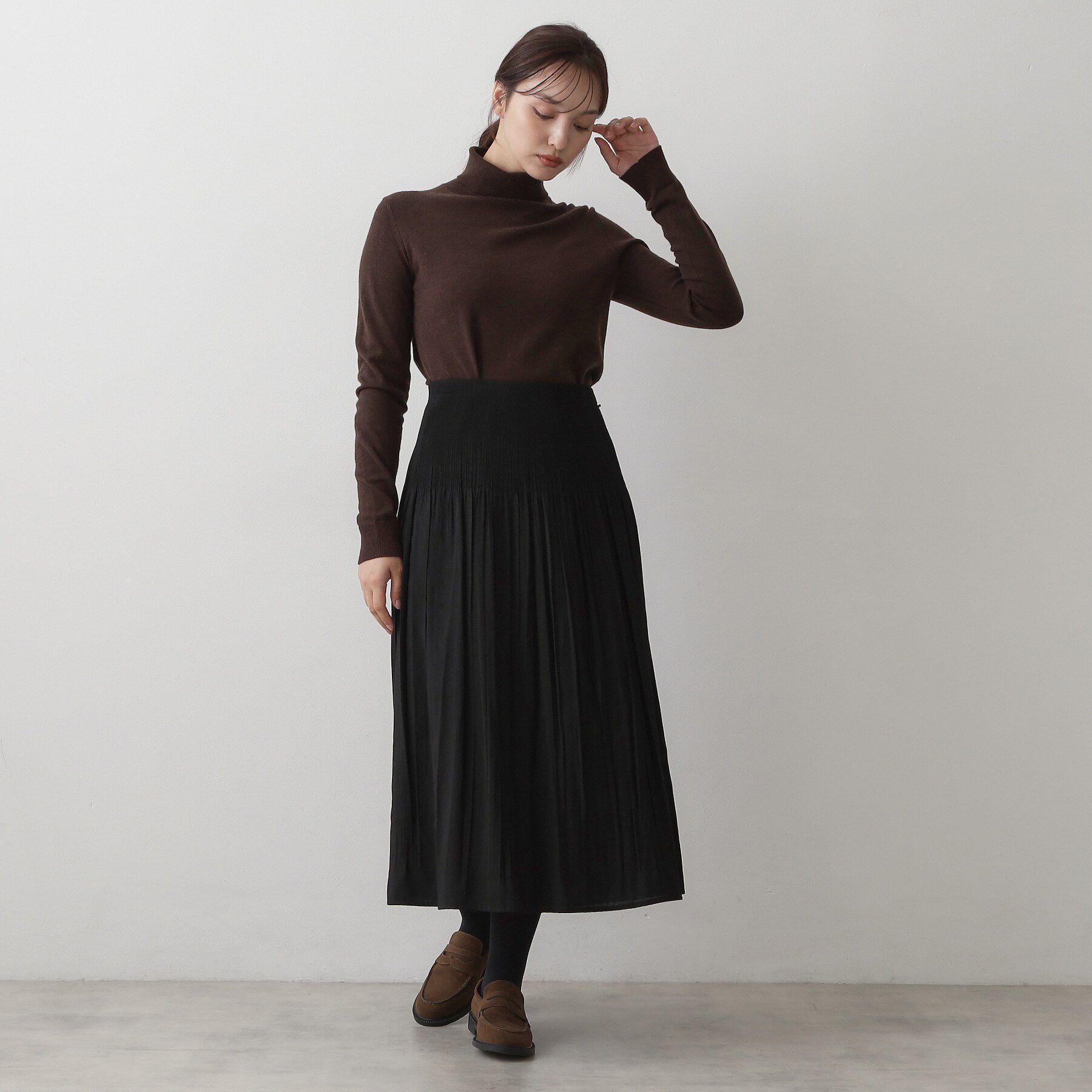 DRESSTERIOR「カットジャカードリバーシブルスカート」|スカート|