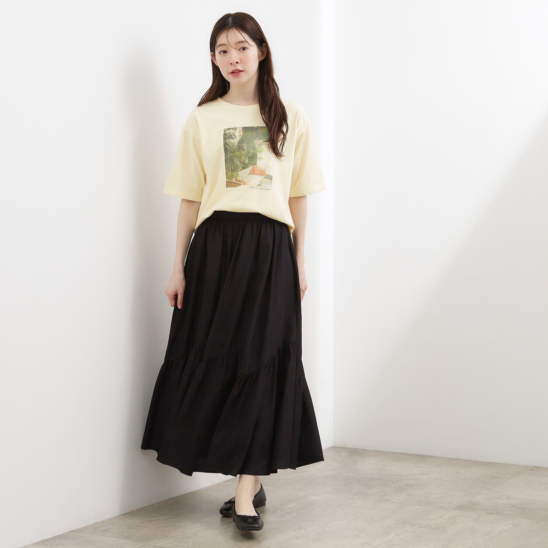 grove「【UVカット/接触冷感】プリントアソート5分袖Tシャツ」|Tシャツ・カットソー|