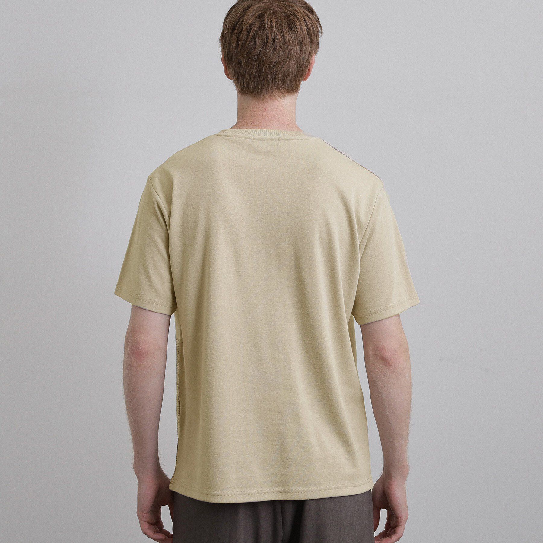 tk.TAKEO KIKUCHI「ブロックニット切替カットソー」|Tシャツ・カットソー|