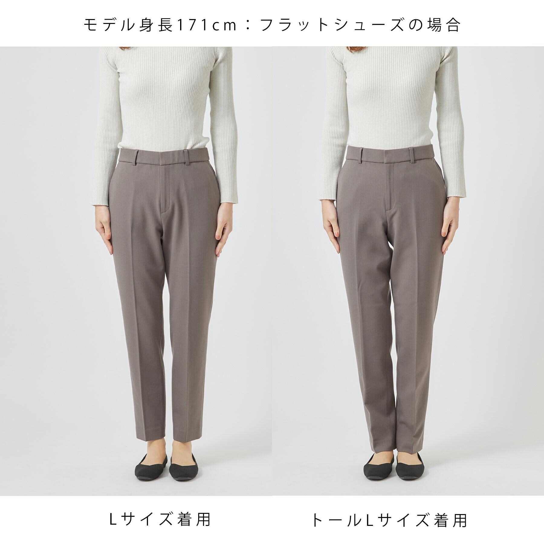 index「【着丈が選べる】ウォームストレッチテーパードパンツ《XS-トールL／吸湿発熱／ストレッチ／洗濯機OK」|その他|