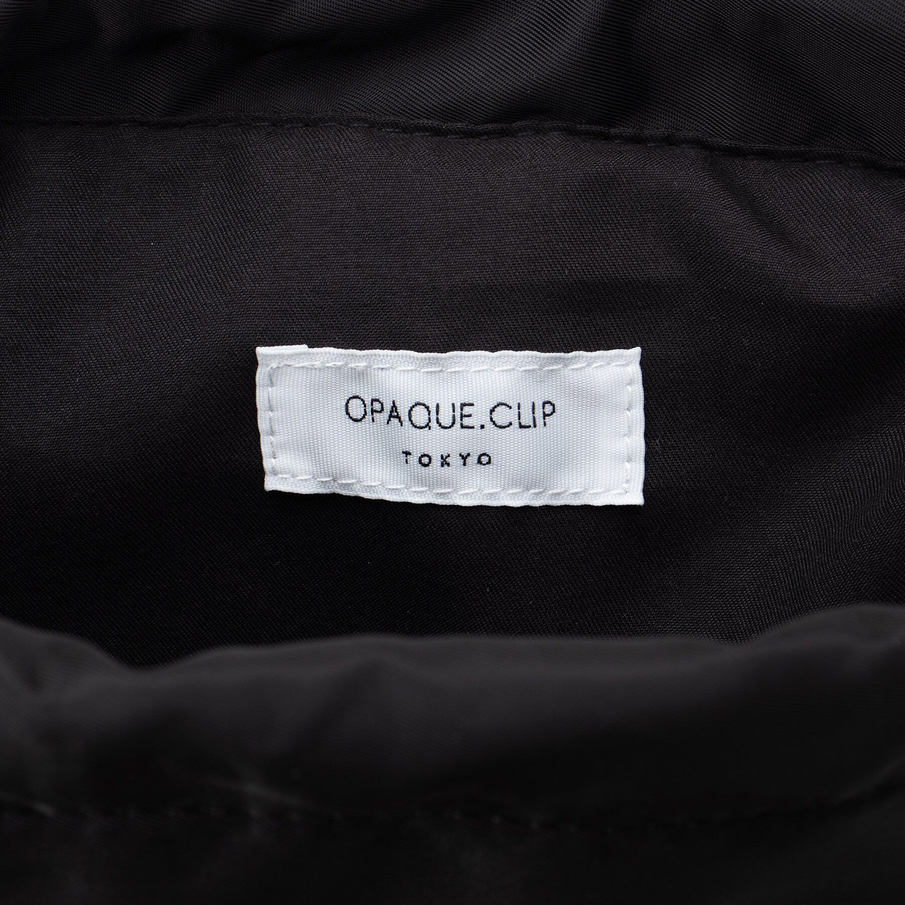 OPAQUE.CLIP「【2WAY／軽量】巾着付シュリンクミドルトートバッグ」|トートバッグ|