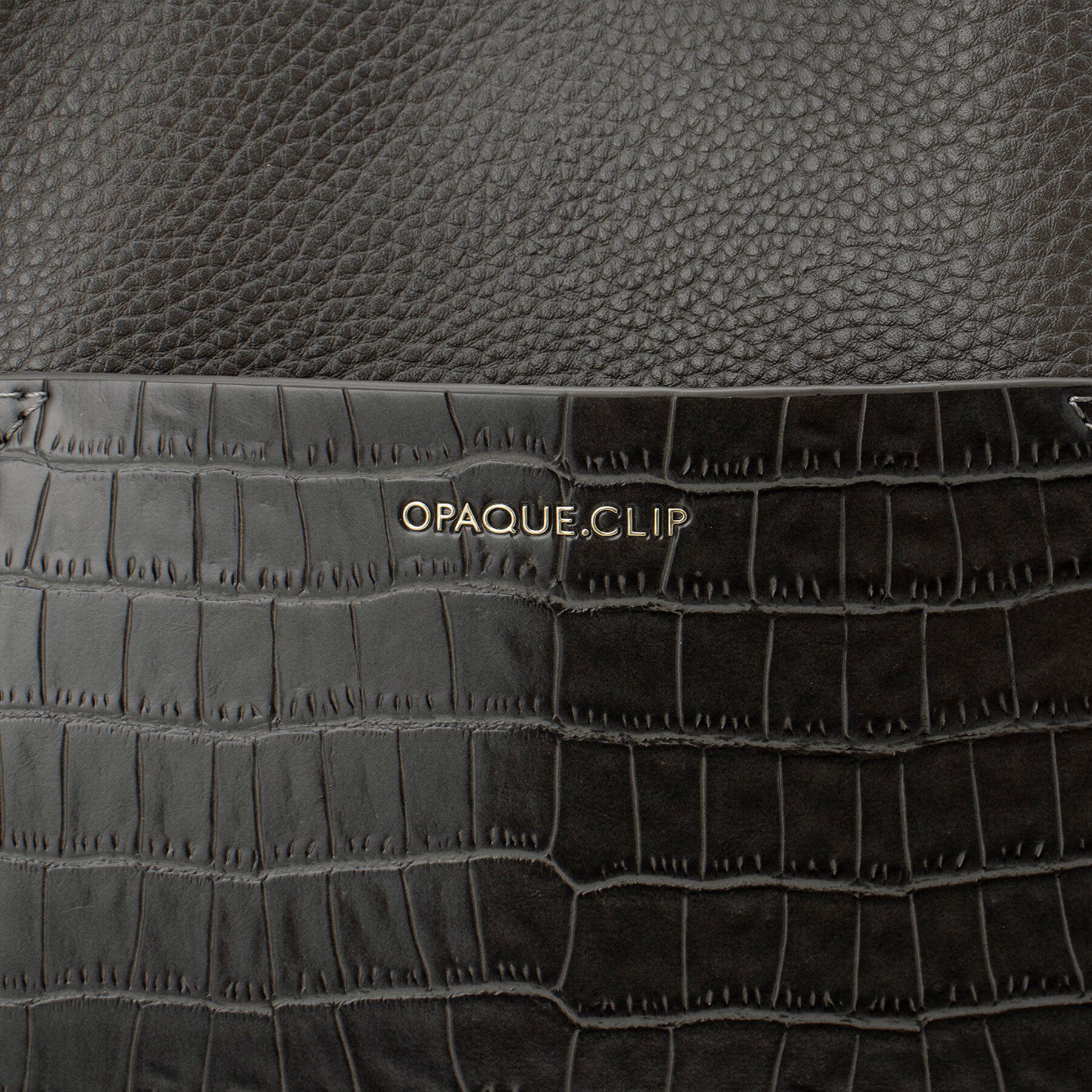 OPAQUE.CLIP「【A4サイズ対応／持ち手長さ調整可能】クロコデザインシュリンクトートバッグ」|トートバッグ|
