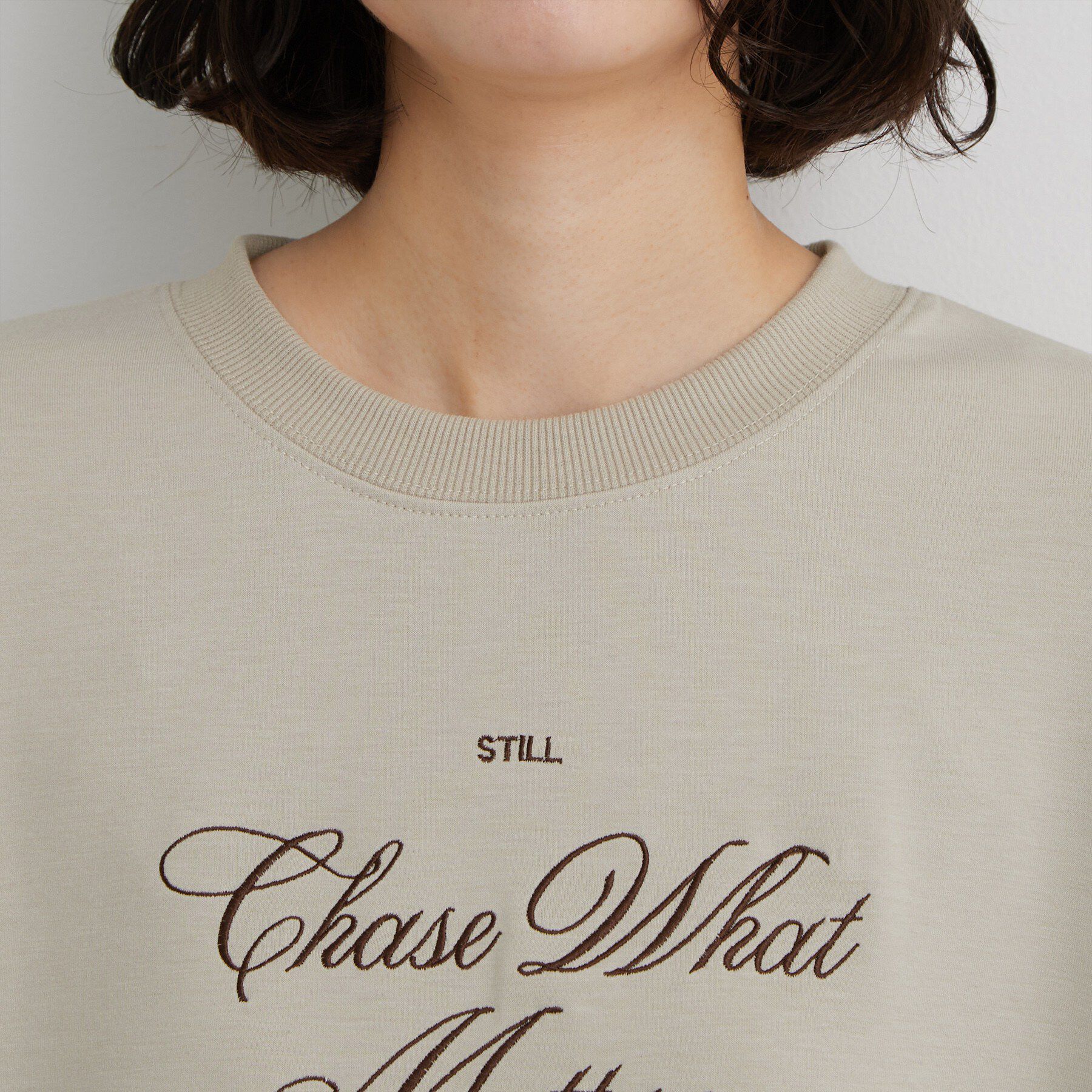 THE SHOP TK「ダンボールプリントプルオーバー」|Tシャツ・カットソー|