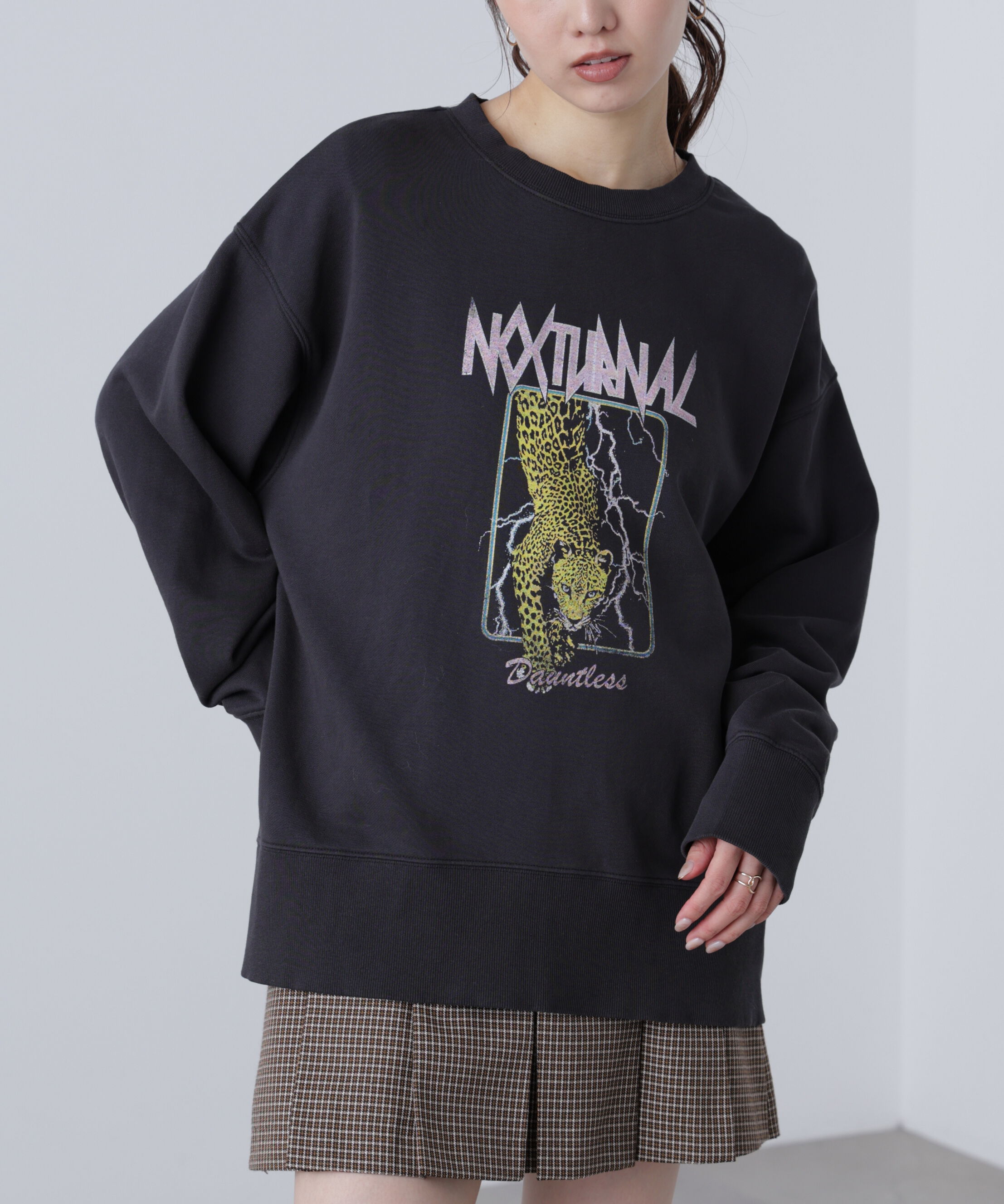  「ロックプリントスウェット」|Tシャツ・カットソー|