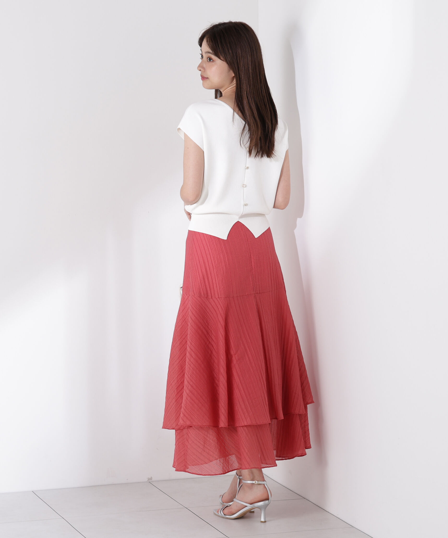 PROPORTION BODY DRESSING「シアードビーティアードスカート」|スカート|