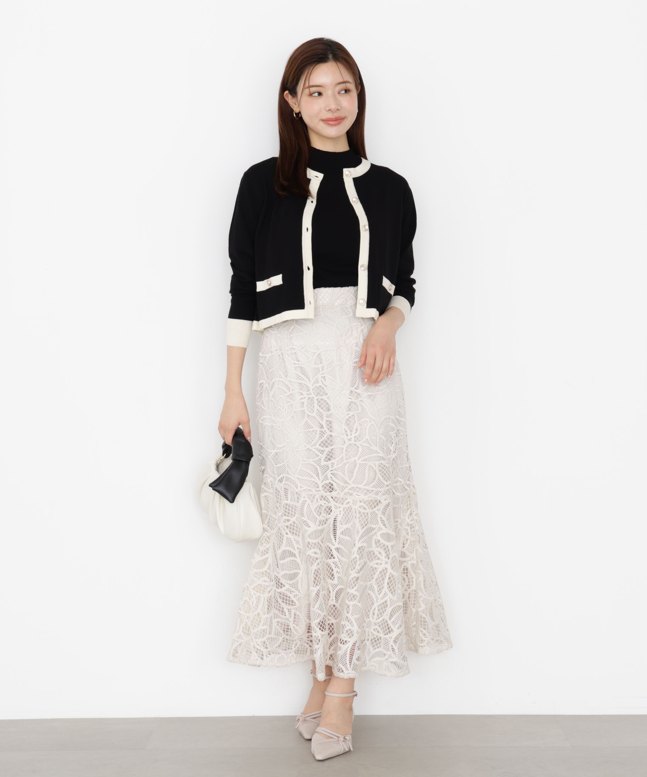 PROPORTION BODY DRESSING「ケミカルレースマーメイドスカート 25AW」|スカート|