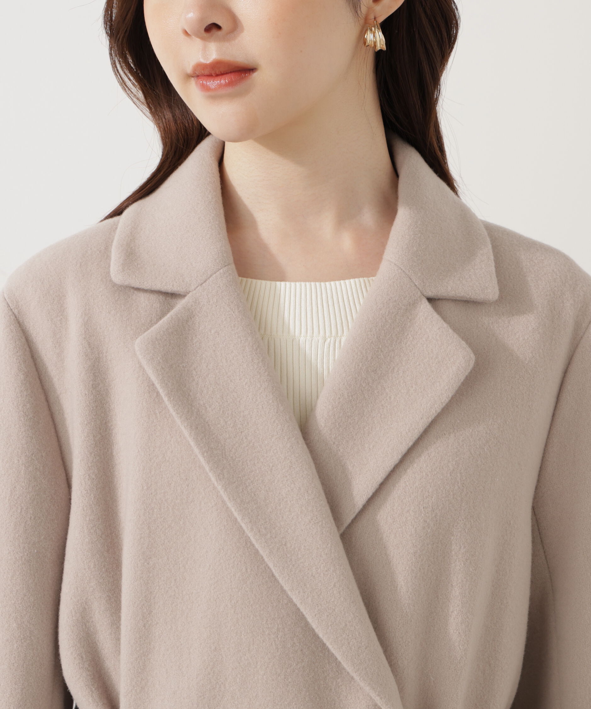 PROPORTION BODY DRESSING「ベルテッドレディーコート 25AW」|その他|