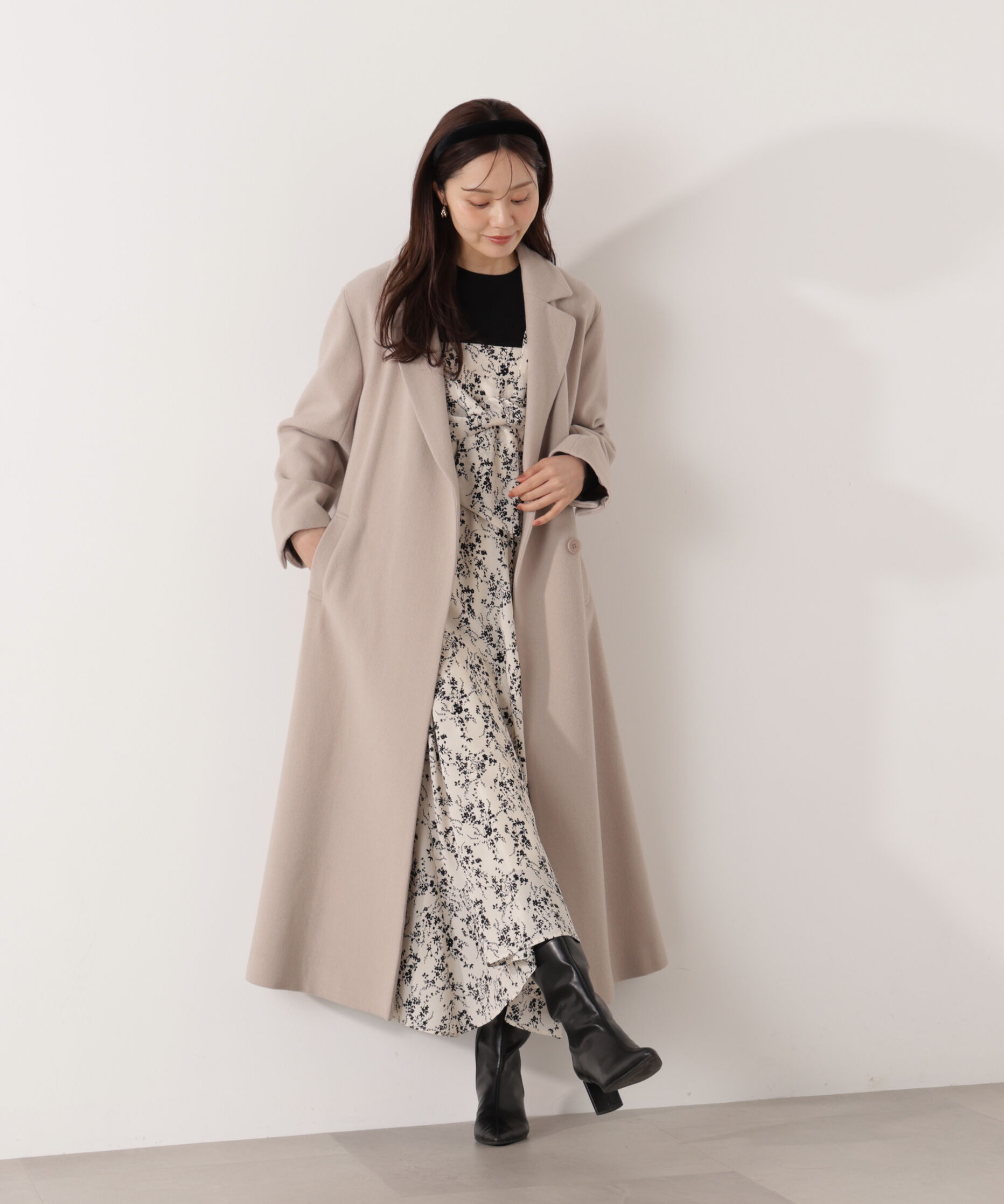 PROPORTION BODY DRESSING「ベルテッドレディーコート 25AW」|その他|