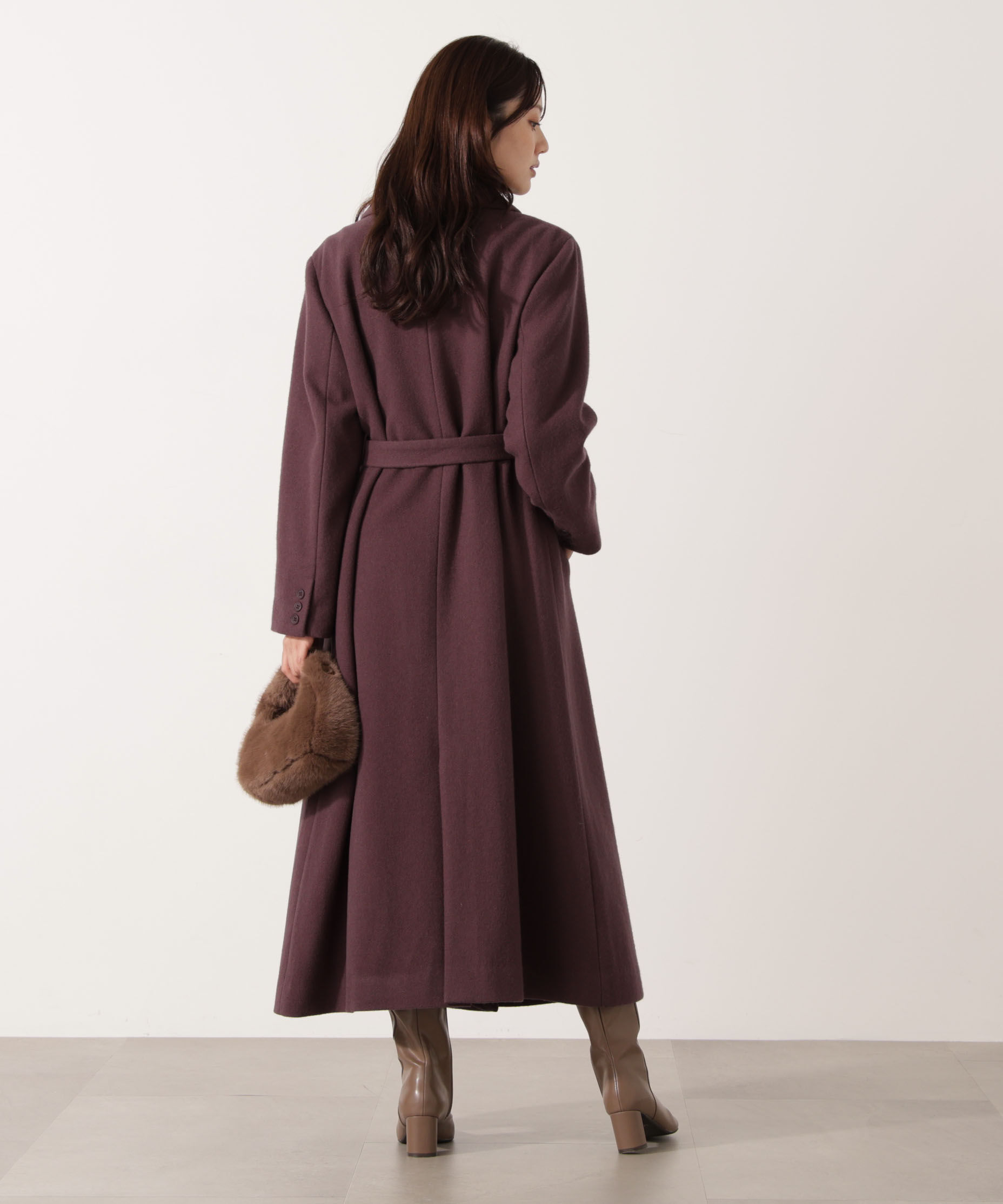 PROPORTION BODY DRESSING「ベルテッドレディーコート 25AW」|その他|