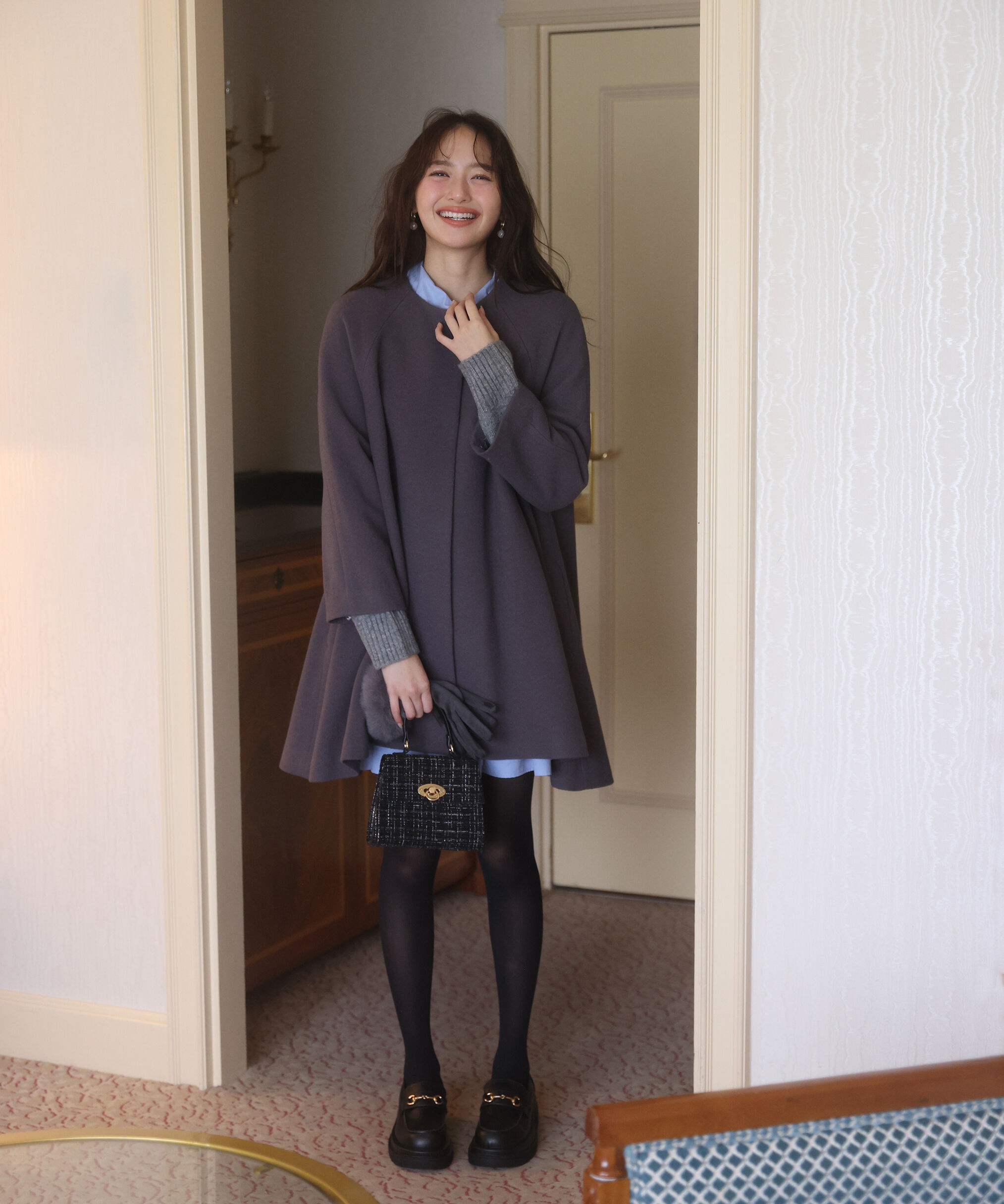 PROPORTION BODY DRESSING「イレヘムミドル丈コート 25AW」|その他|