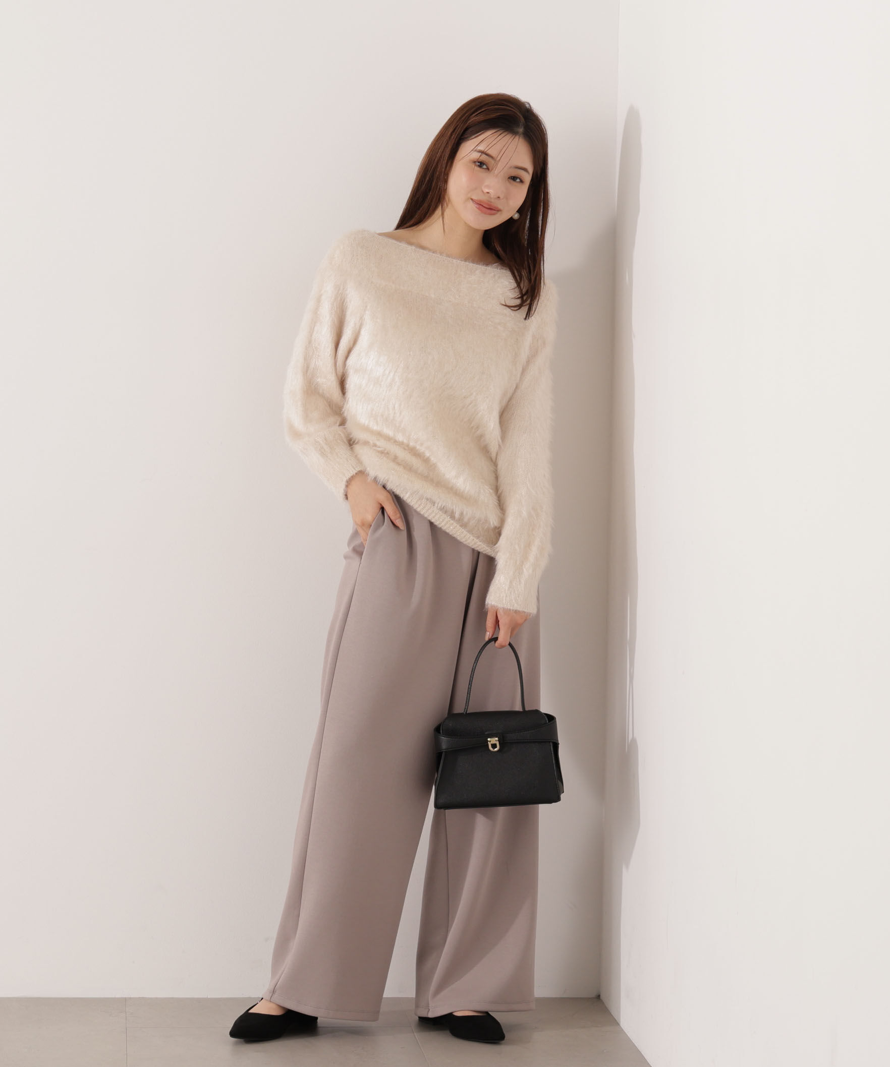 PROPORTION BODY DRESSING「ヘアリーニット 25AW」|ニット・セーター|