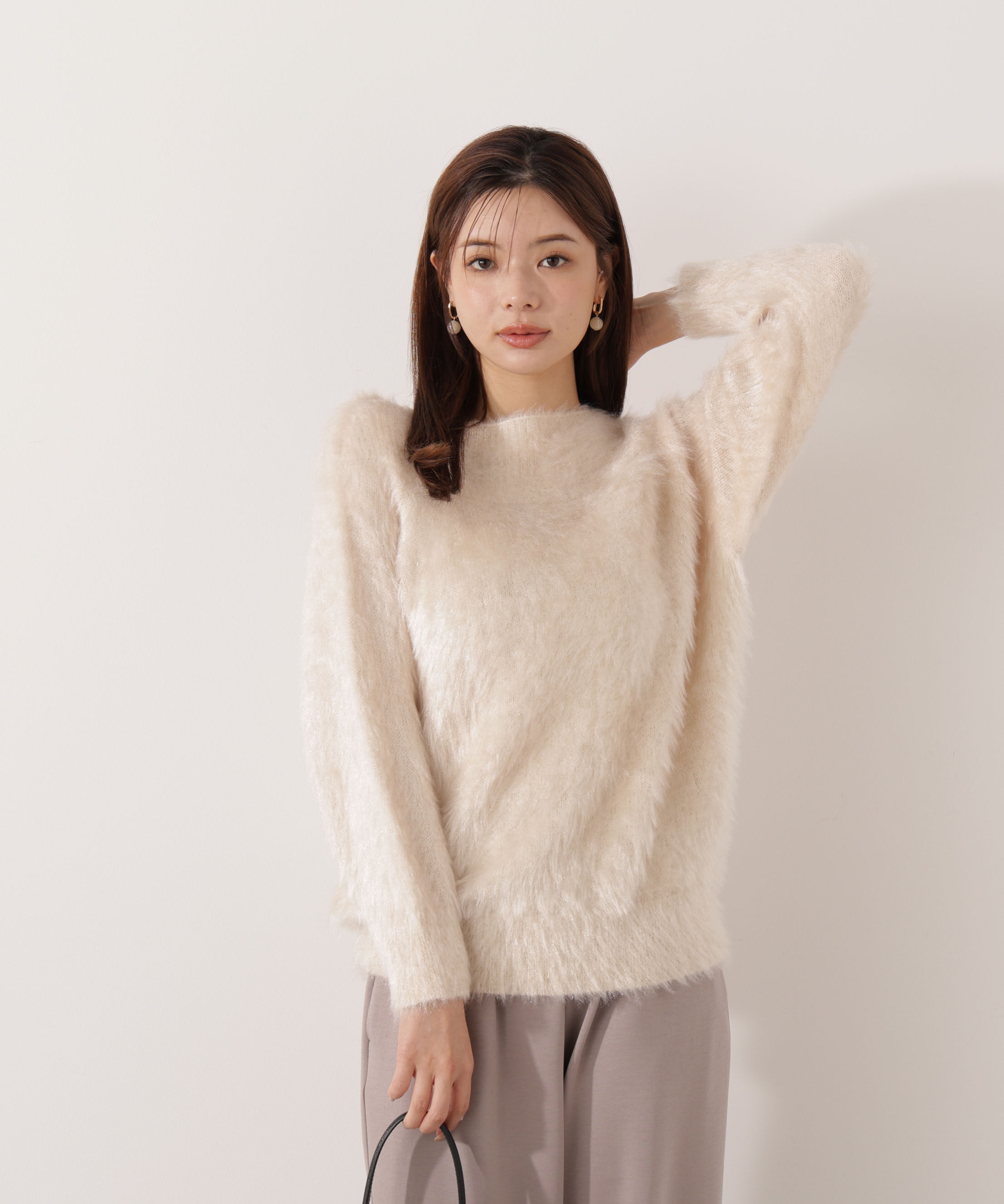 PROPORTION BODY DRESSING「ヘアリーニット 25AW」|ニット・セーター|