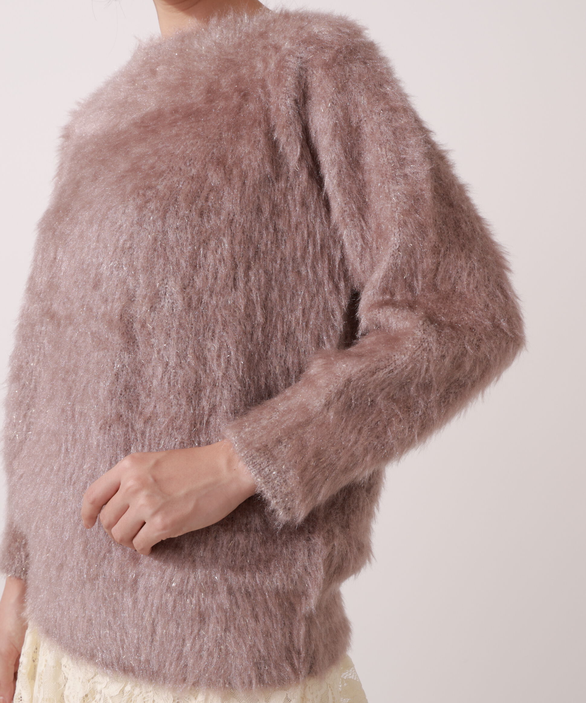 PROPORTION BODY DRESSING「ヘアリーニット 25AW」|ニット・セーター|