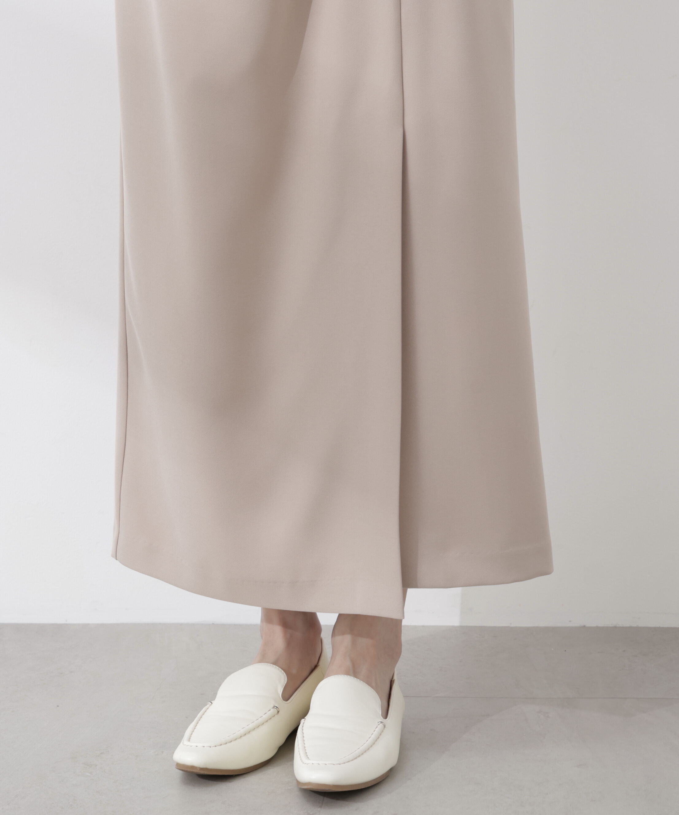 PROPORTION BODY DRESSING「＜今村朱里さんコラボ＞アシメタックナロースカート 26SS」|スカート|
