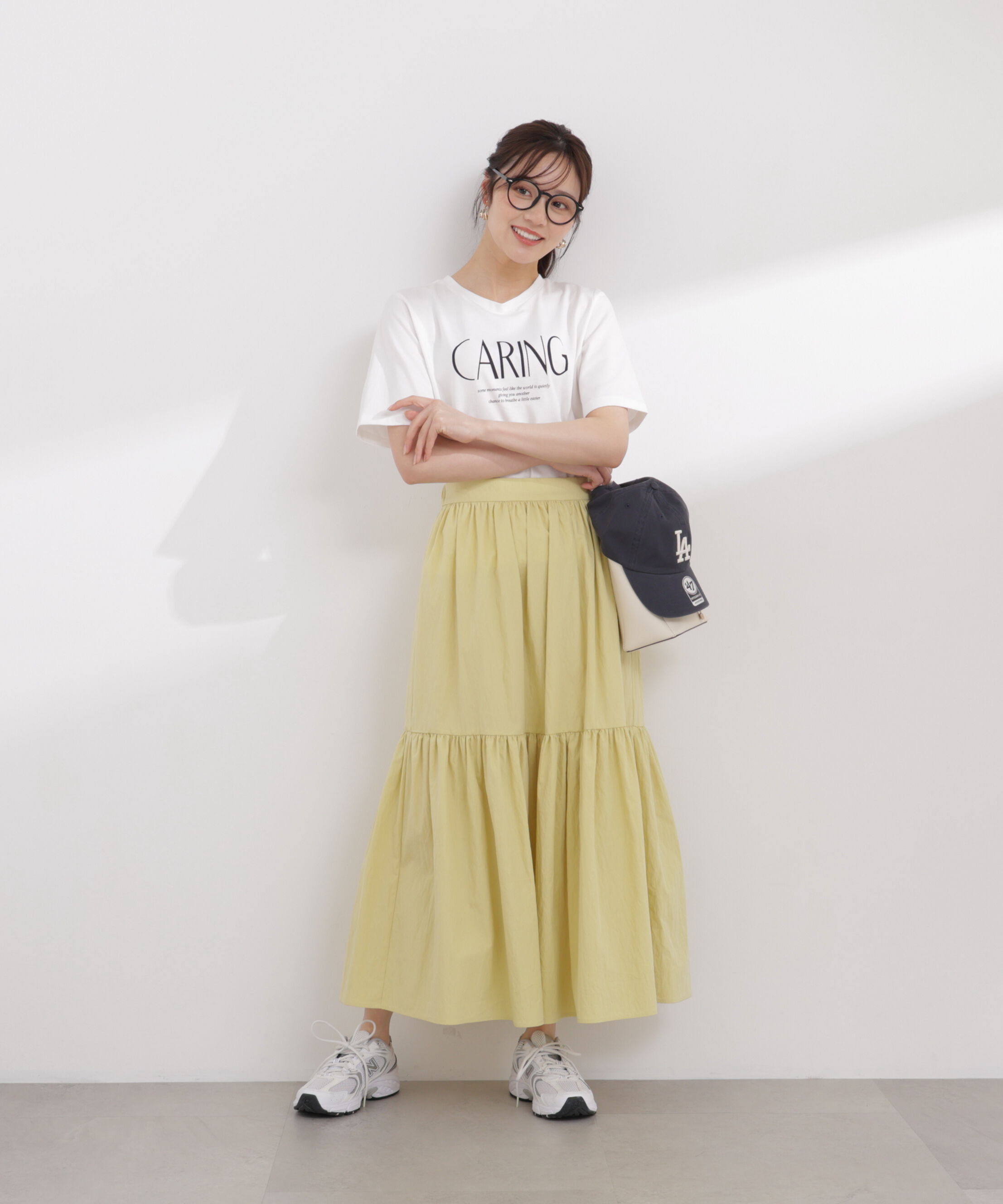 PROPORTION BODY DRESSING「タフタギャザースカート 26SS」|スカート|