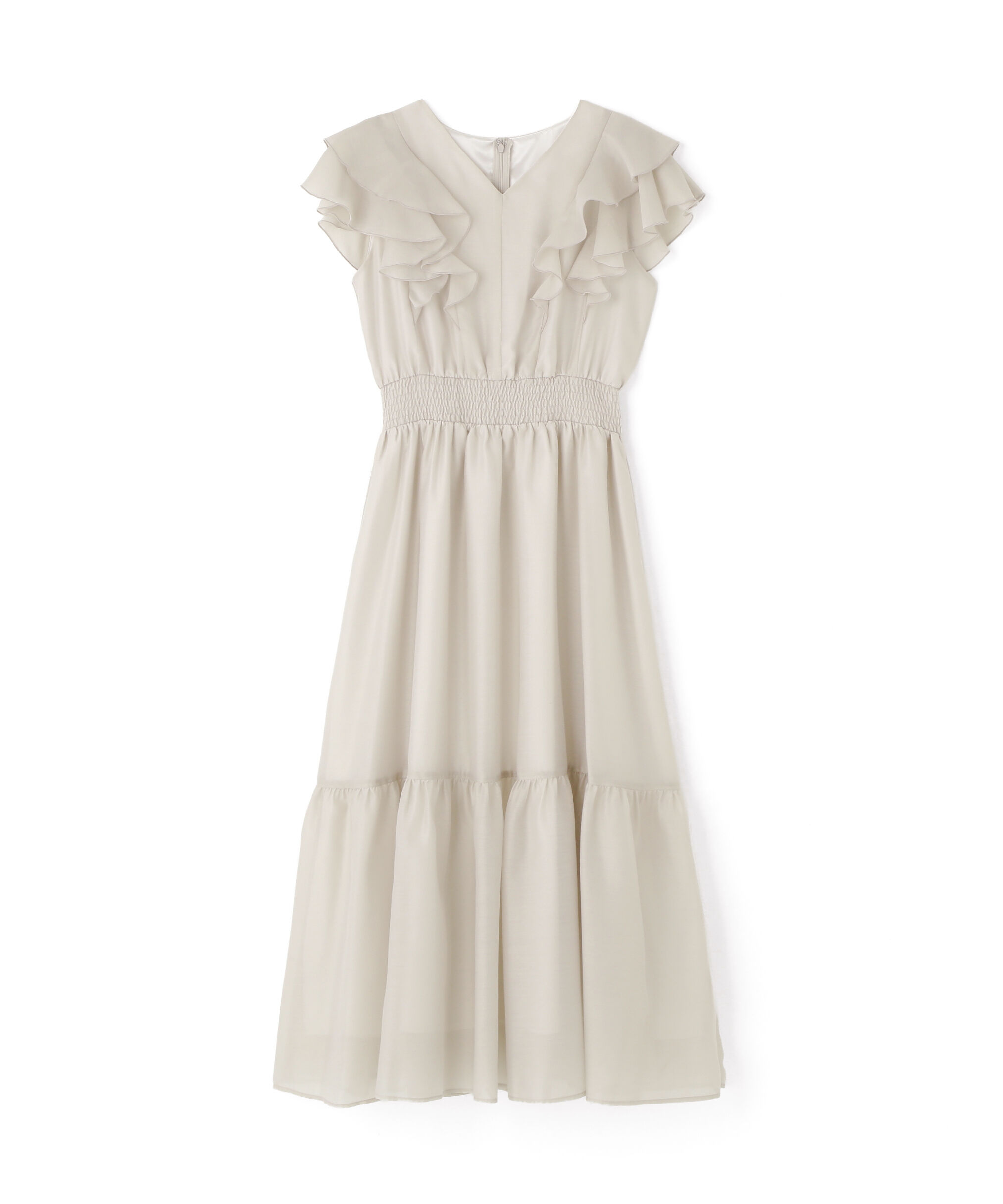 PROPORTION BODY DRESSING「ラッフルスリーブワンピース 26SS」|ワンピース|