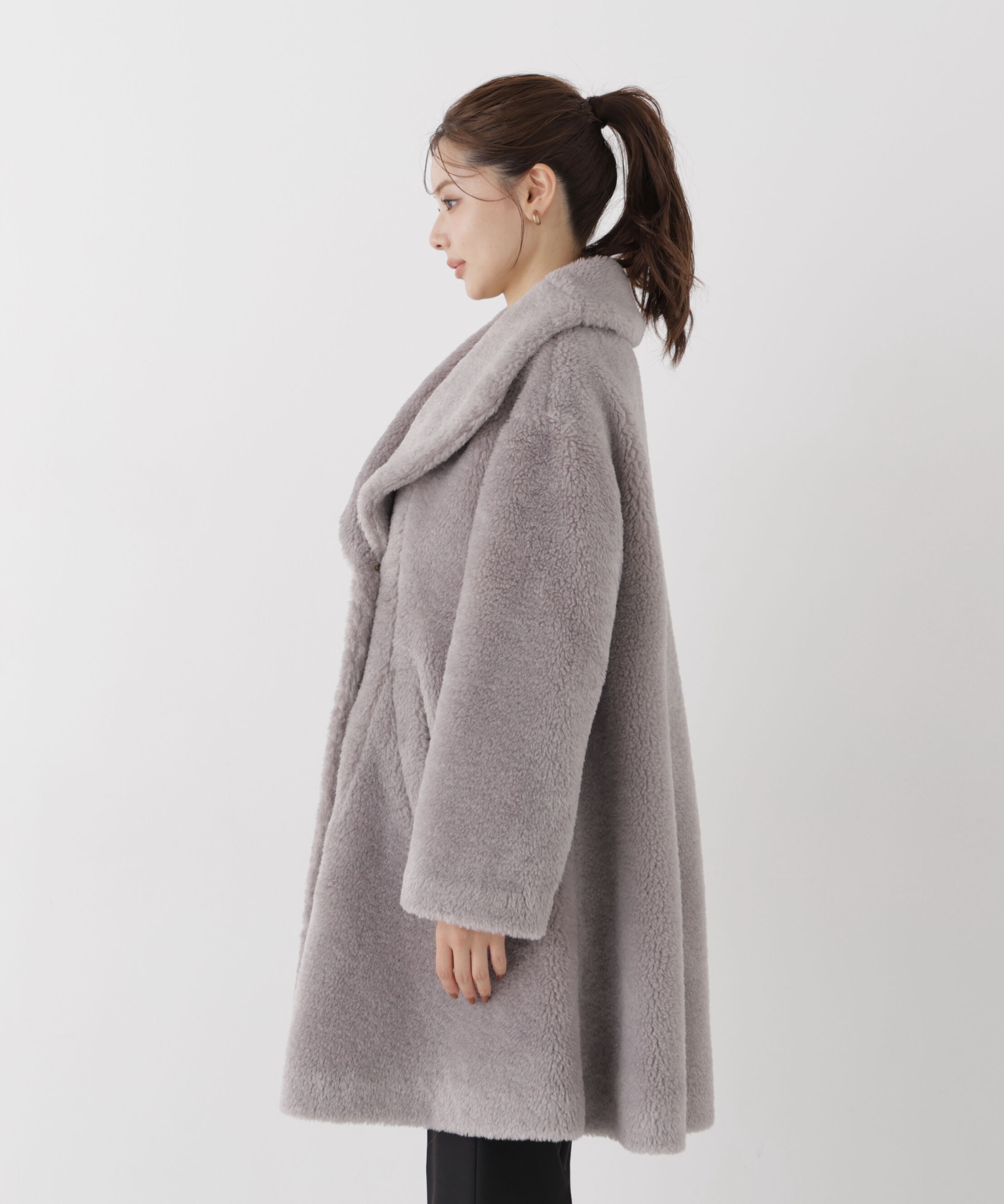 PROPORTION BODY DRESSING「ボアミドルコート 26AW」|その他|