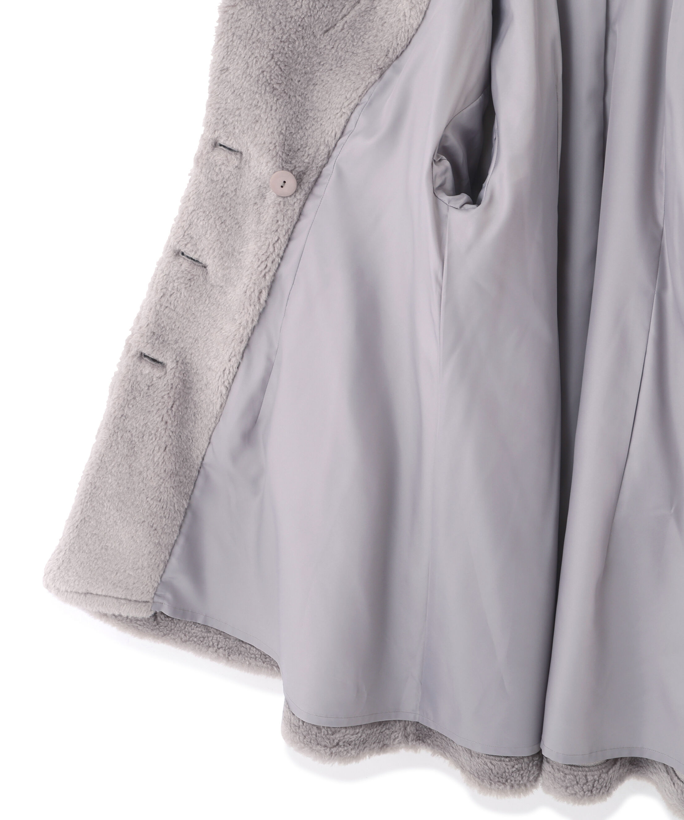 PROPORTION BODY DRESSING「ボアミドルコート 26AW」|その他|