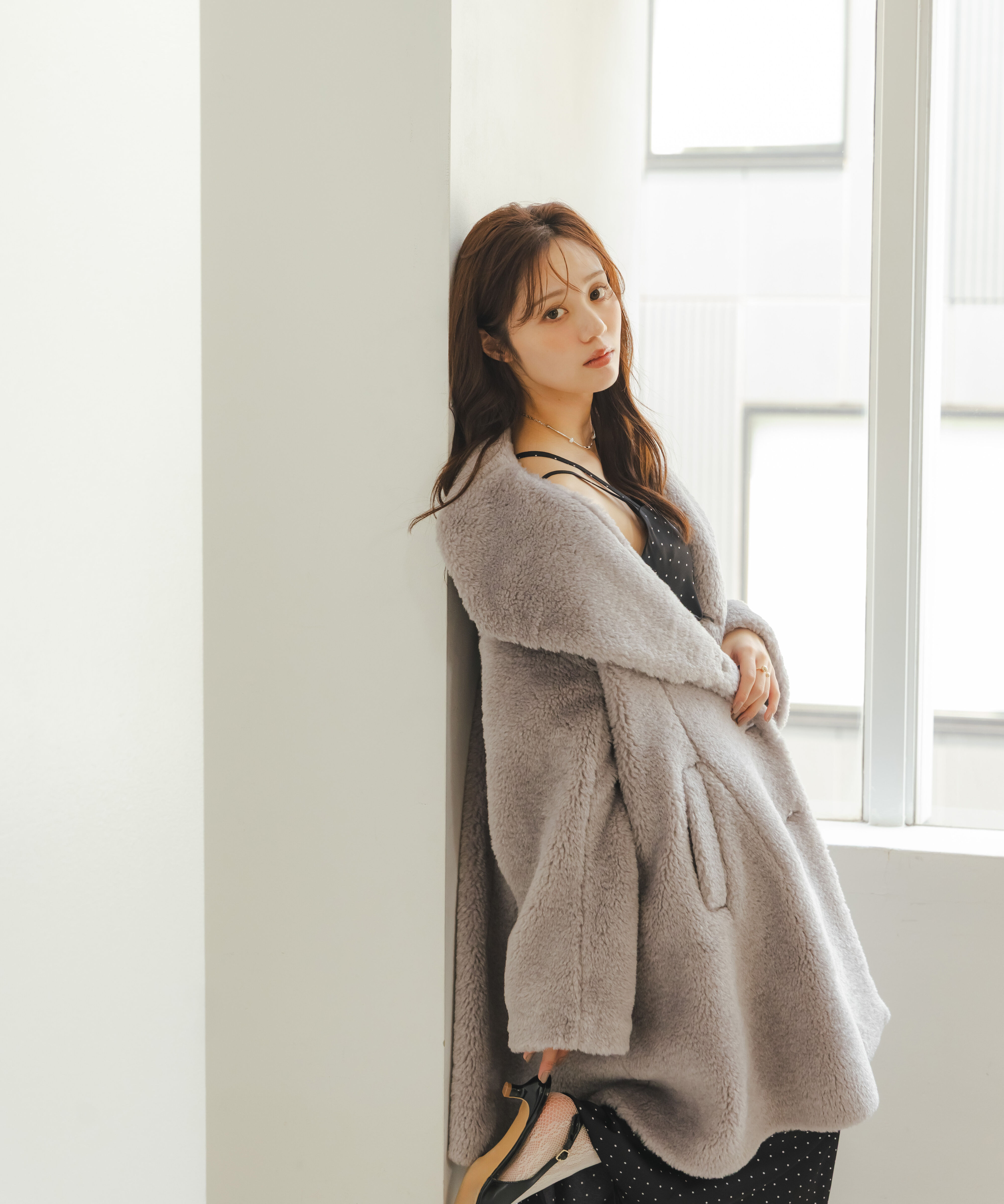PROPORTION BODY DRESSING「ボアミドルコート 26AW」|その他|