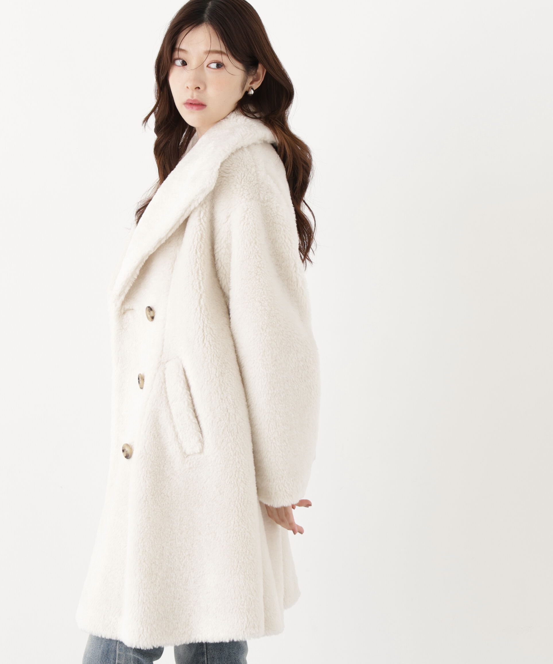 PROPORTION BODY DRESSING「ボアミドルコート 26AW」|その他|