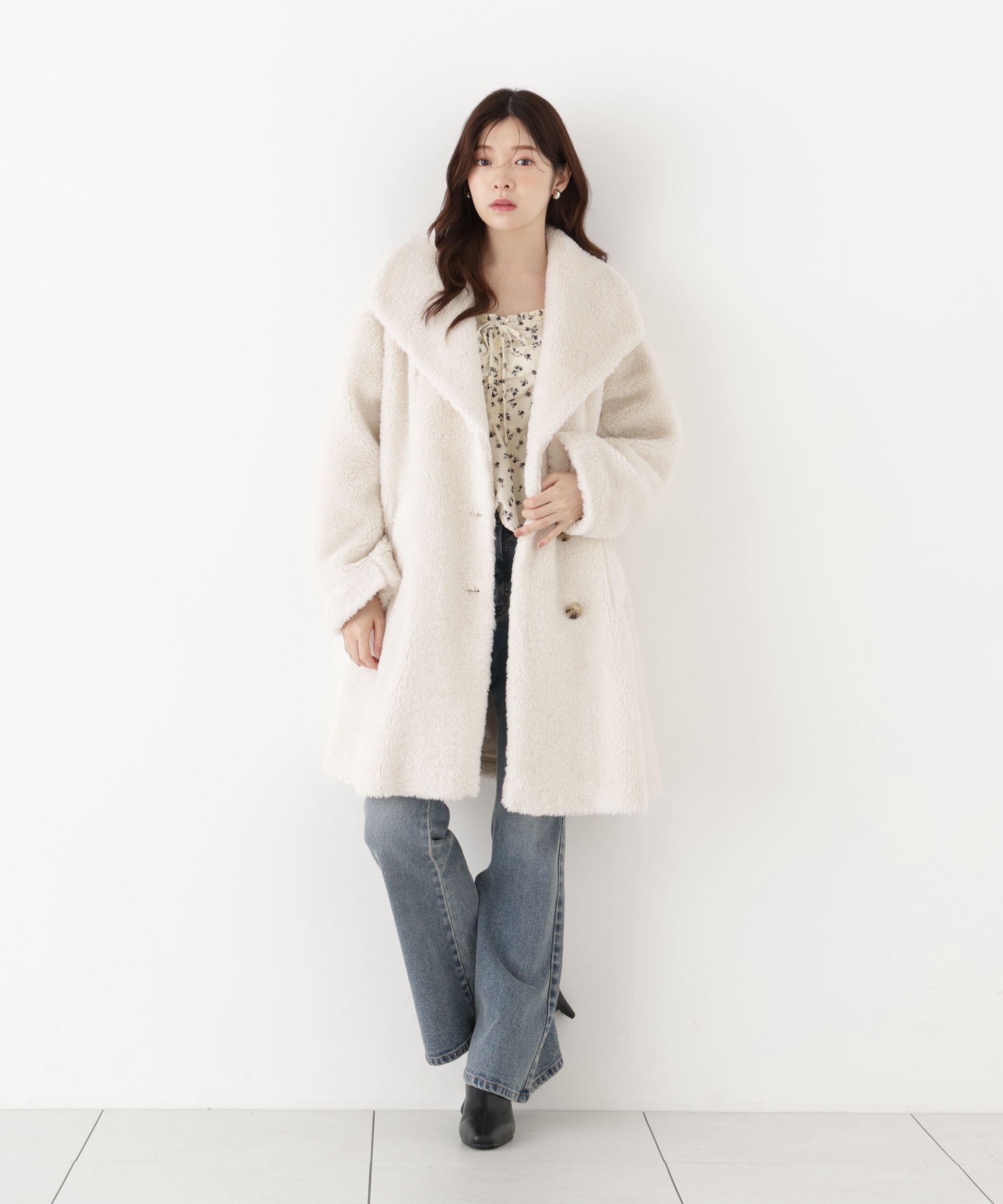PROPORTION BODY DRESSING「ボアミドルコート 26AW」|その他|