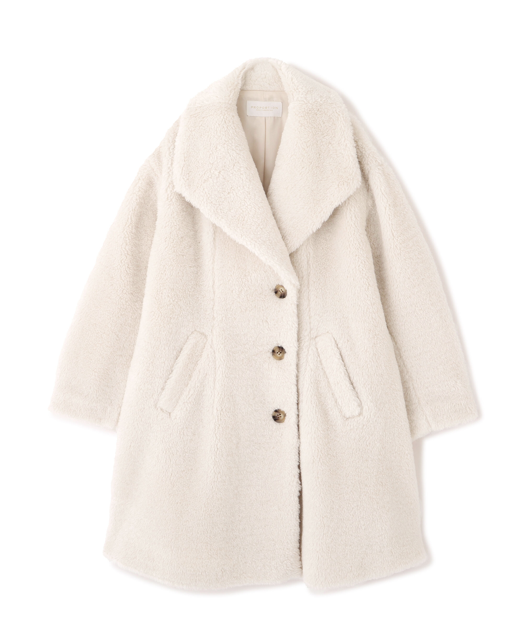 PROPORTION BODY DRESSING「ボアミドルコート 26AW」|その他|