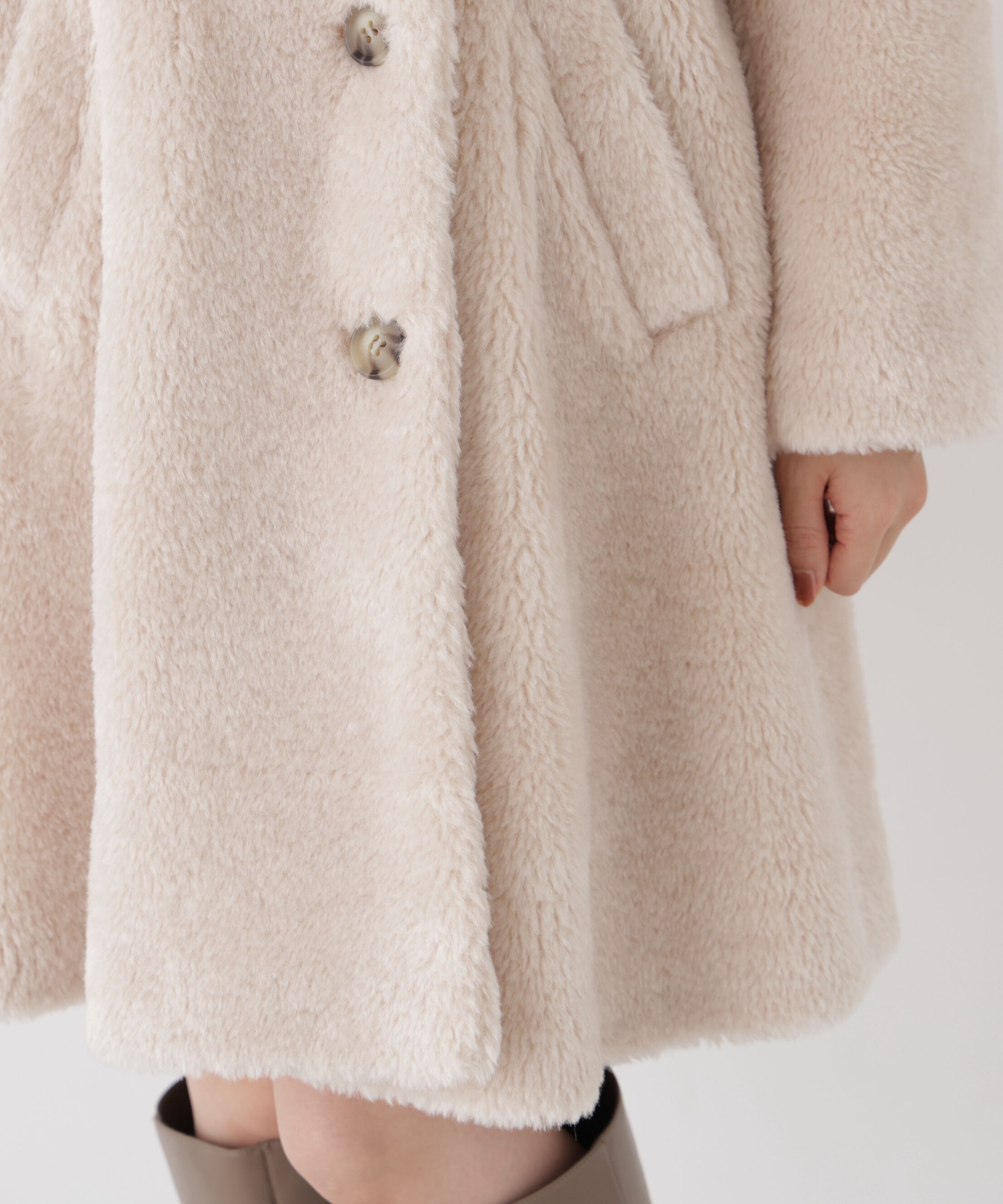 PROPORTION BODY DRESSING「ボアミドルコート 26AW」|その他|