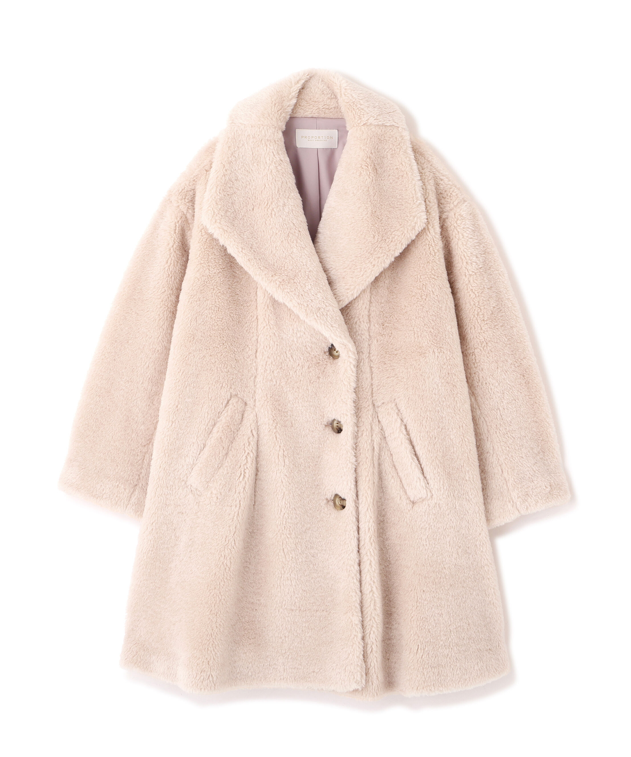 PROPORTION BODY DRESSING「ボアミドルコート 26AW」|その他|