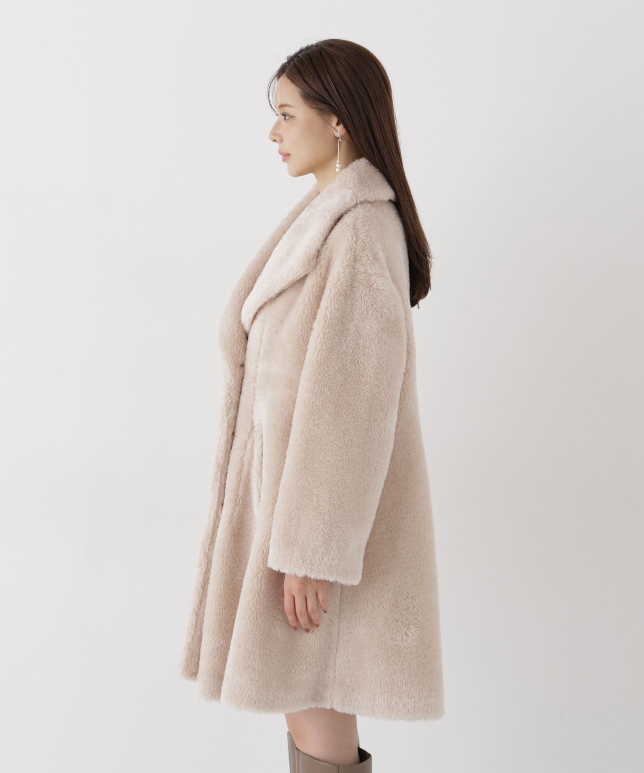 PROPORTION BODY DRESSING「ボアミドルコート 26AW」|その他|