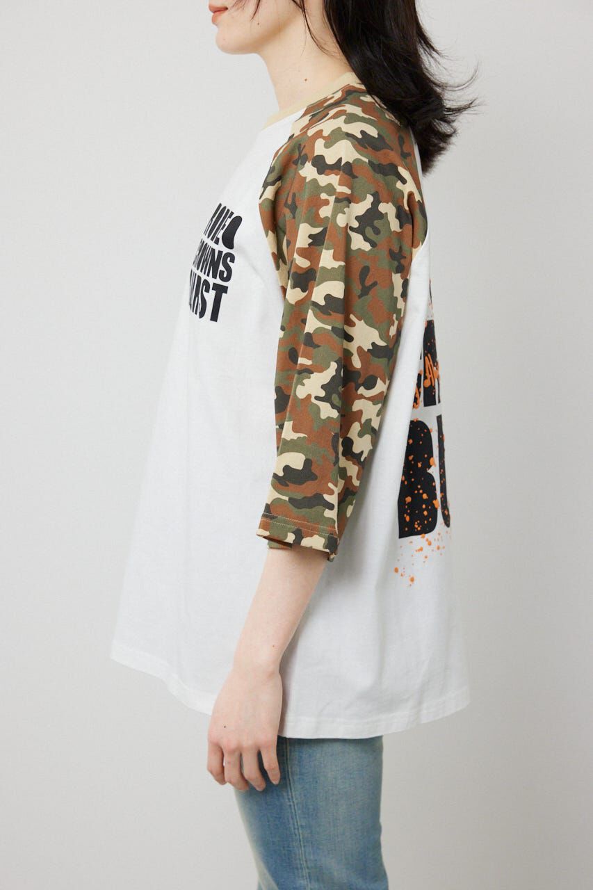 RODEO CROWNS「Ink Logo ラグランTシャツ」|Tシャツ・カットソー|