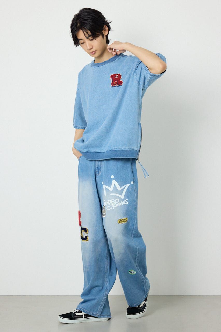 RODEO CROWNS「バラエティーデニムトップス」|Tシャツ・カットソー|