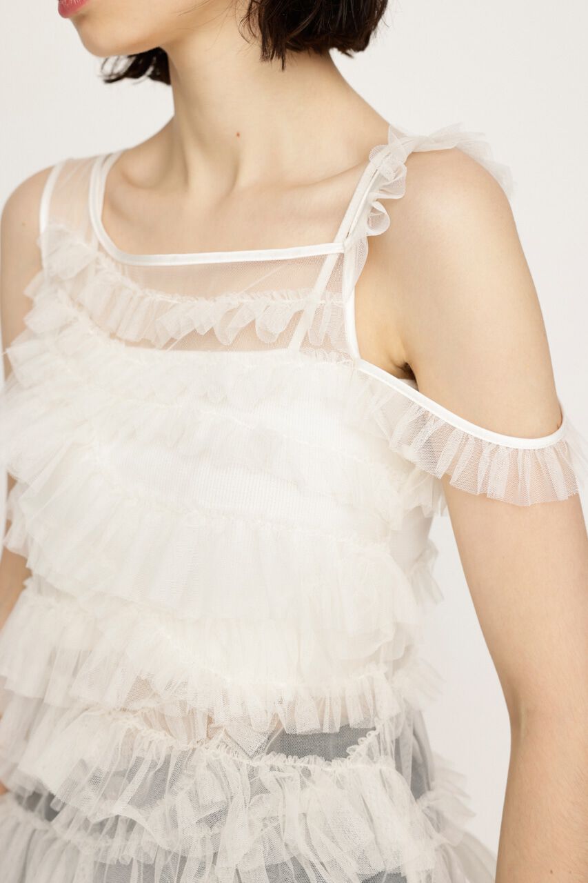 SLY「FRILL LACE CAMI ワンピース」|ワンピース|
