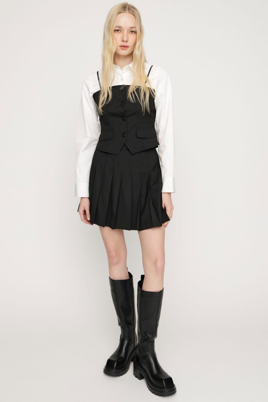 SLY「SIMPLY MINI PLEATS スコート」|スカート|
