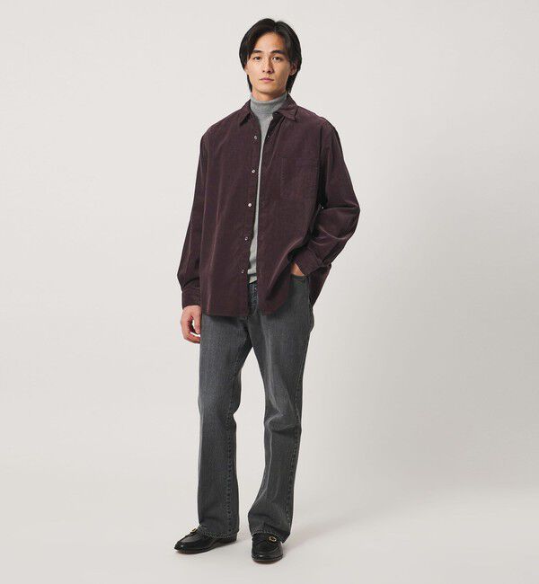 UNITED ARROWS「コーデュロイ レギュラーカラー シャツ」|シャツ・ブラウス|