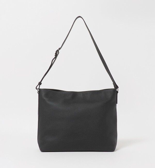 UNITED ARROWS「レザー ショルダー バッグ」|ショルダー・メッセンジャー|BLACK