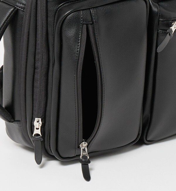 UNITED ARROWS「AGS レザーライク 2WAY バックパック/ビジネスバッグ」|ビジネスバッグ|