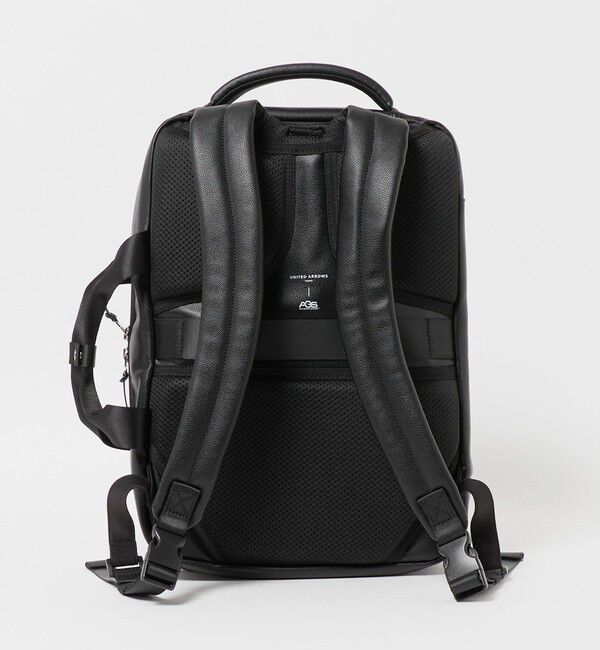 UNITED ARROWS「AGS レザーライク 2WAY バックパック/ビジネスバッグ」|ビジネスバッグ|