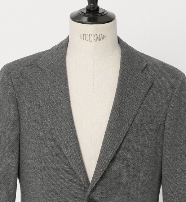 UNITED ARROWS「ツイル ジャージ シングル 2ボタン テーラードジャケット COMFORT EASY-MODEL」|テーラードジャケット|