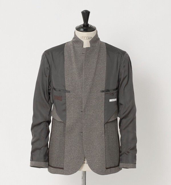 UNITED ARROWS「ヘリンボーン ジャージ シングル 2ボタン テーラードジャケット COMFORT EASY-MODEL」|テーラードジャケット|