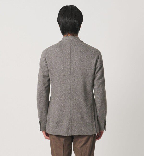 UNITED ARROWS「ヘリンボーン ジャージ シングル 2ボタン テーラードジャケット COMFORT EASY-MODEL」|テーラードジャケット|