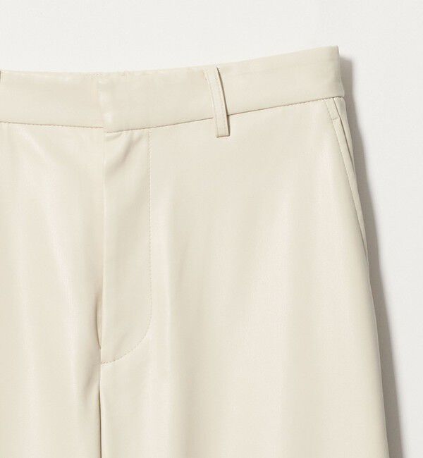 UNITED ARROWS「レザーライク ワイドパンツ」|その他|