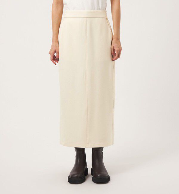 UNITED ARROWS green label relaxing「［size SHORT/TALLあり］オルマイ ウラキモウ タイト スカート ストレッチ 帯電防止」|タイト|