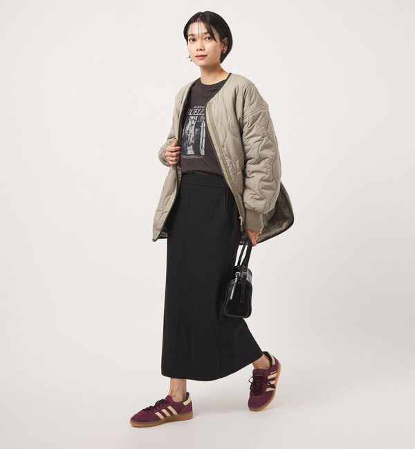 UNITED ARROWS green label relaxing「［size SHORT/TALLあり］オルマイ ウラキモウ タイト スカート ストレッチ 帯電防止」|タイト|