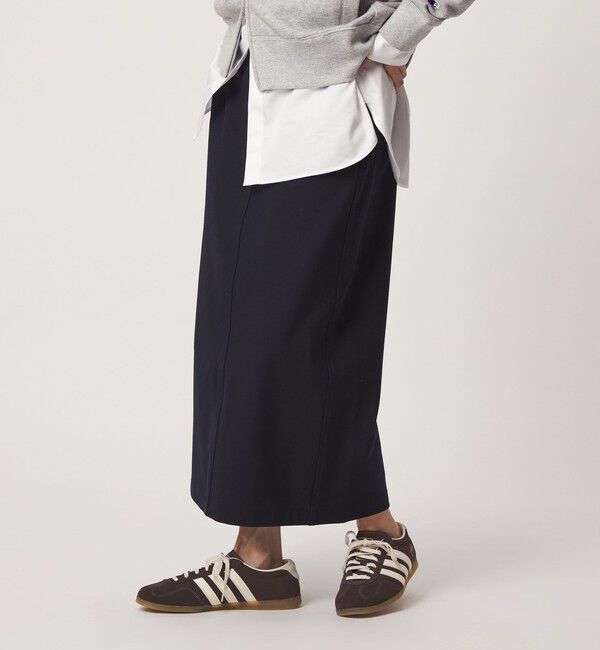 UNITED ARROWS green label relaxing「［size SHORT/TALLあり］オルマイ ウラキモウ タイト スカート ストレッチ 帯電防止」|タイト|